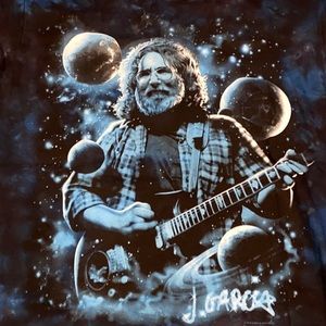 Grateful Dead Jerry Garcia tie dye. Liquid Blue. NWOT. Size M.